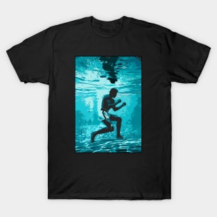 Muhammad Ali Underwater Boxing T-Shirt